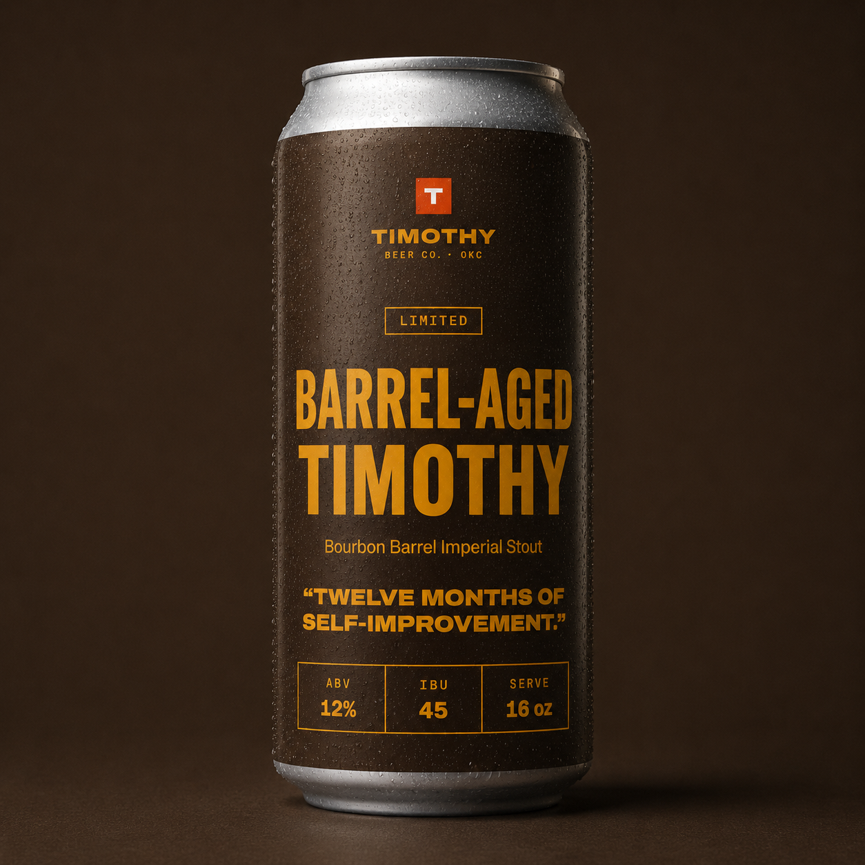 Barrel-Aged Timothy can