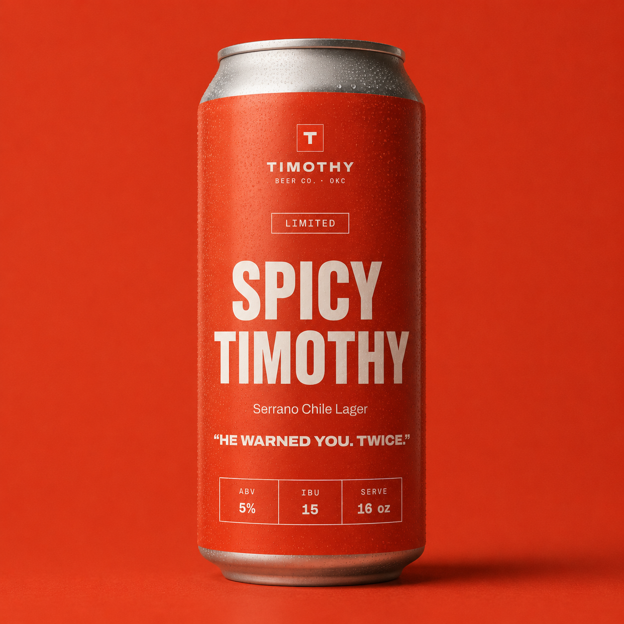 Spicy Timothy can